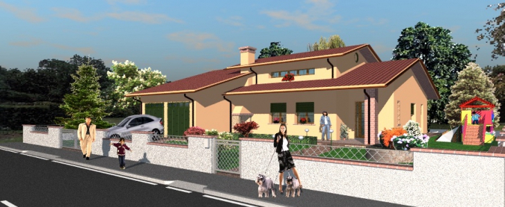 Edificio residenziale unifamiliare - Realizzazione di casa unifamiliare nel Comune di Pontecchio